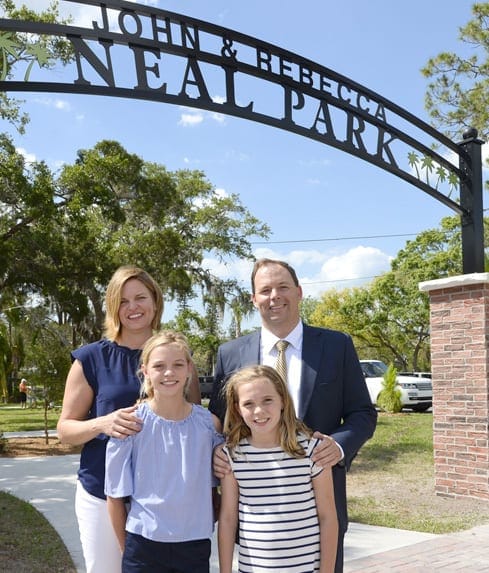 The Neal Family at John & Rebecca Neal Park