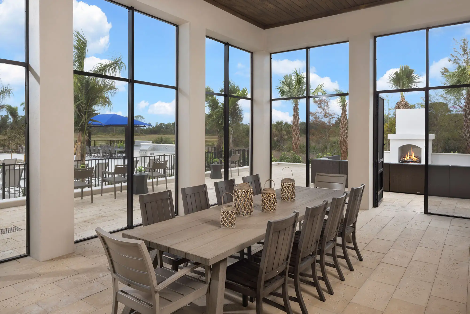 Dining Area at Vistera Venice, FL New Homes